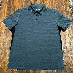 Gray and Black Men’s Polo - Jockey Sport